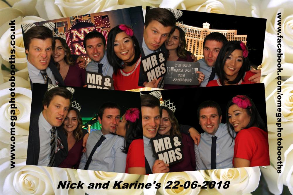Nick & Karine's Wedding | View more photos from the event at gallery.omegaphotobooths.co.uk/u/Omega-Photobooths/Nick-Karines-Wedding